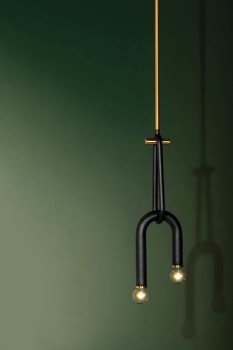 Mitzi Whit Pendant — H382702-AGB/BK
