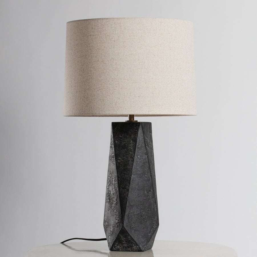 Troy Lighting Coronado Table Lamp — PTL1129-PBR/CHB