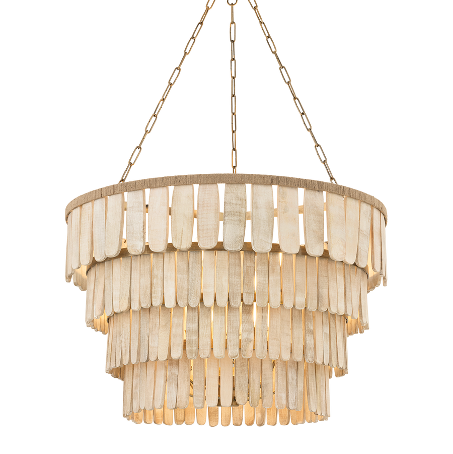 Troy Lighting Bentley Chandelier — F5837-PBR