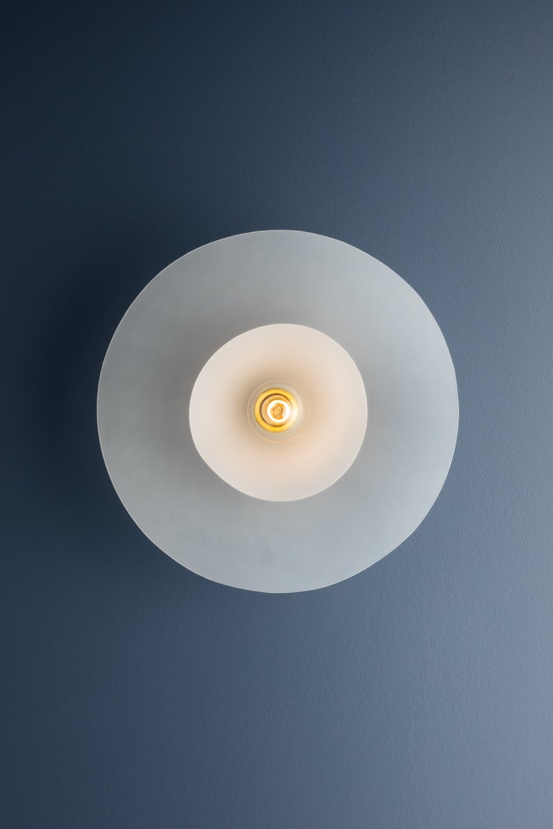 Hudson Valley Lighting NETHERLEE Flush Mount — Aged Brass