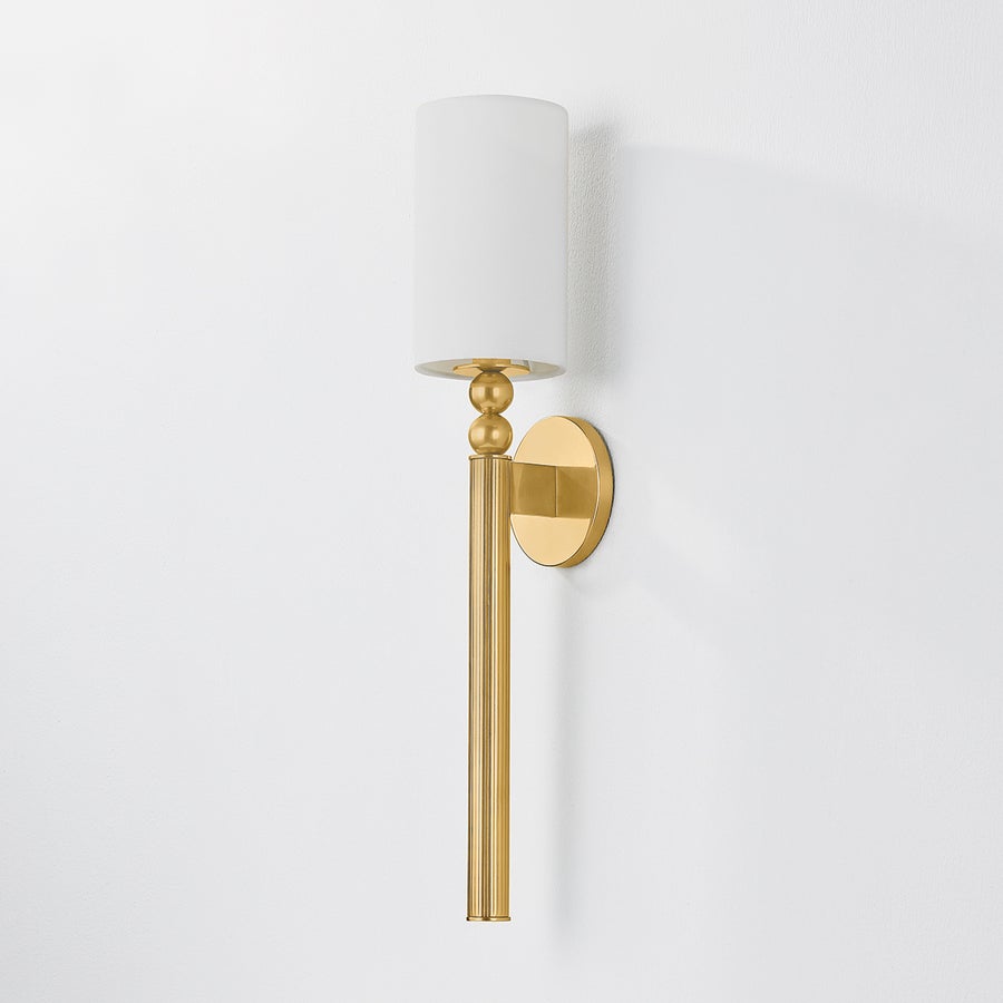 Hudson Valley Lighting LAKEPORT Wall Sconce — Aged Brass