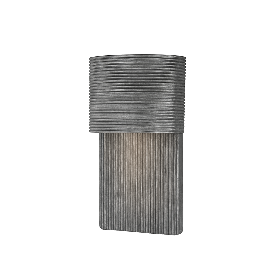 Troy Lighting Tempe Exterior Wall Sconce — B1212-GRA
