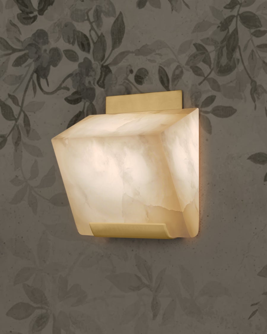 Hudson Valley Lighting FAIRFIELD Wall Sconce — Aged Brass