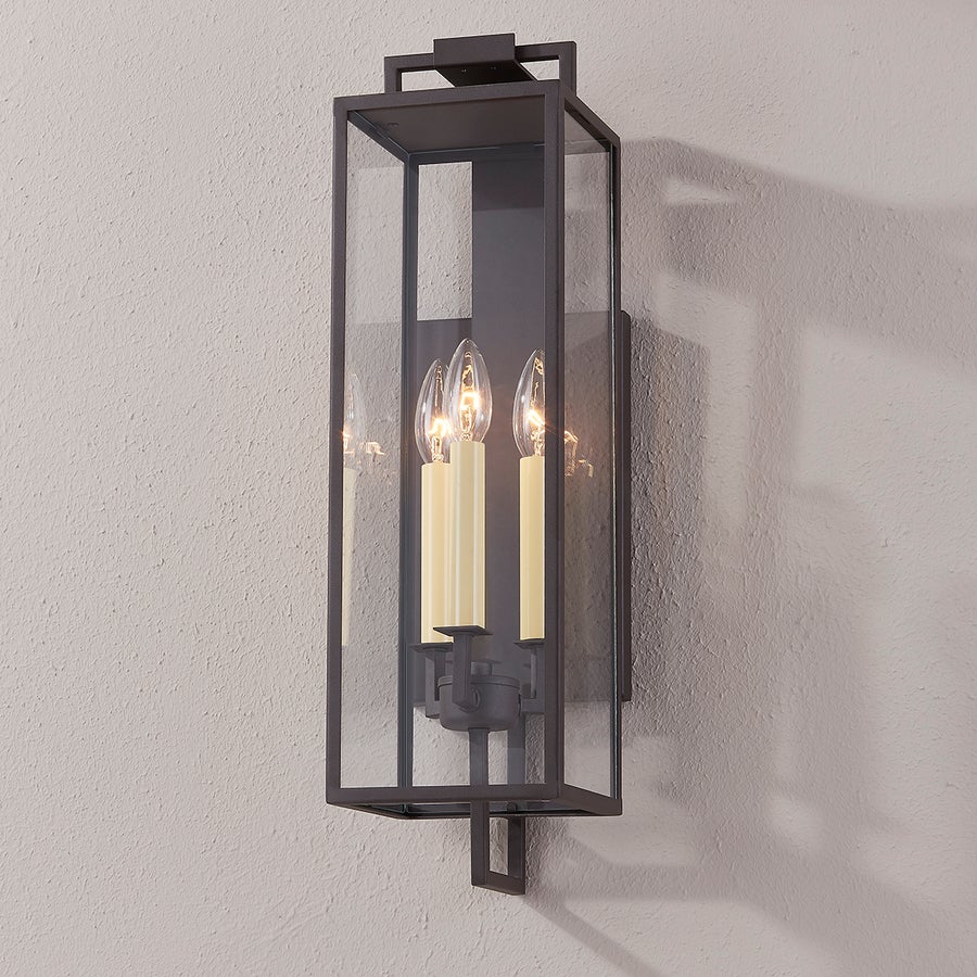 Troy Lighting Beckham Exterior Wall Sconce — B6382-TBZ