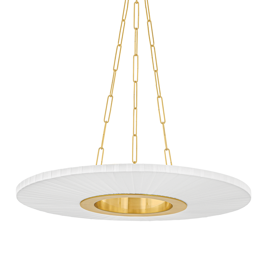 Hudson Valley Lighting PRATTSBURGH Chandelier — Aged Brass