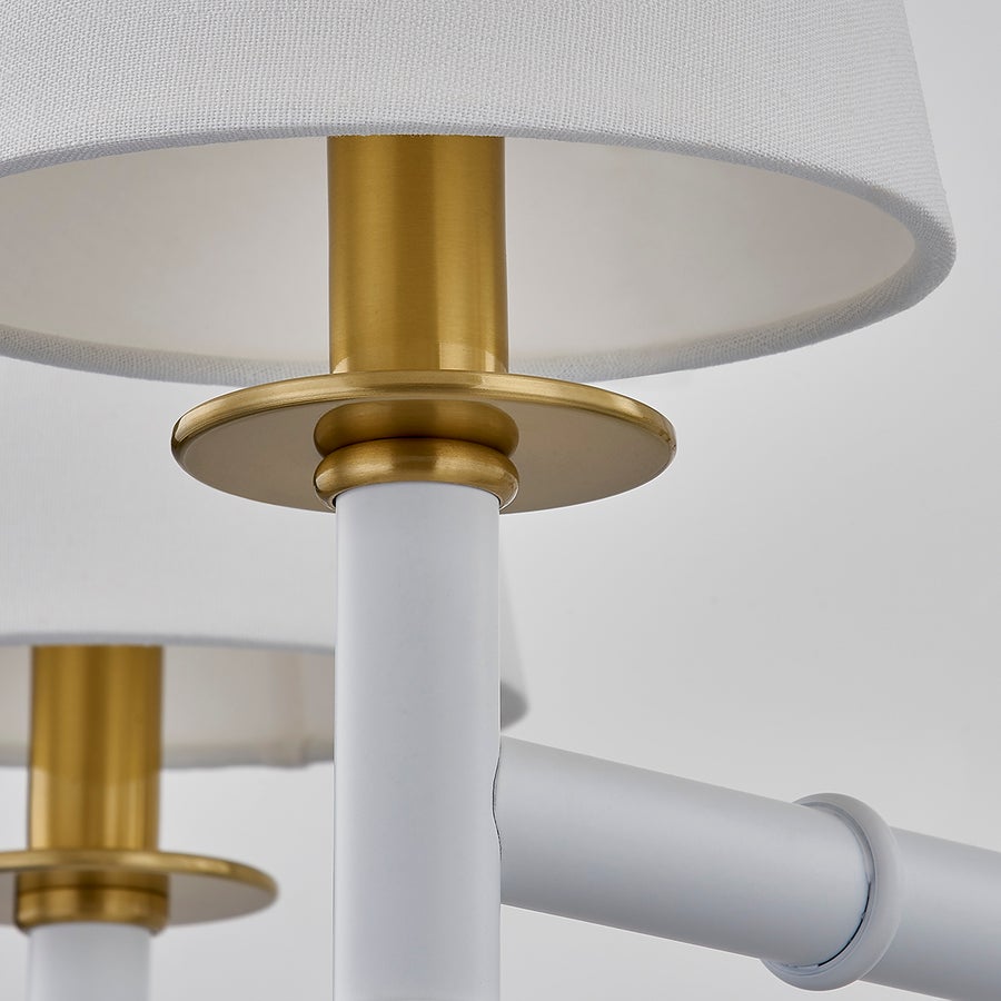 Mitzi Banyan Chandelier — H759805-AGB/SWH