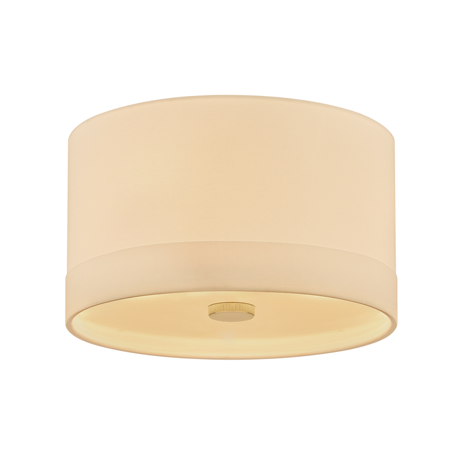 Hudson Valley Lighting Ashland Flush Mount — Aged Brass