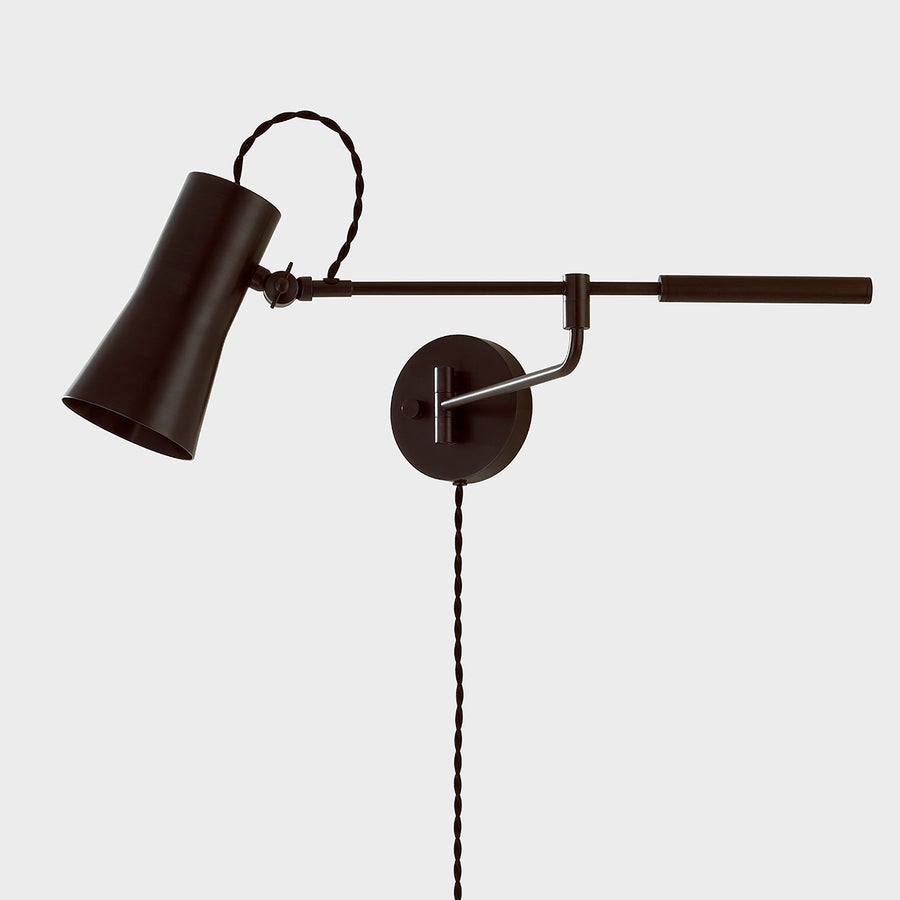 Troy Lighting NOVEL Plug-in Sconce — PTL1308-BRZ