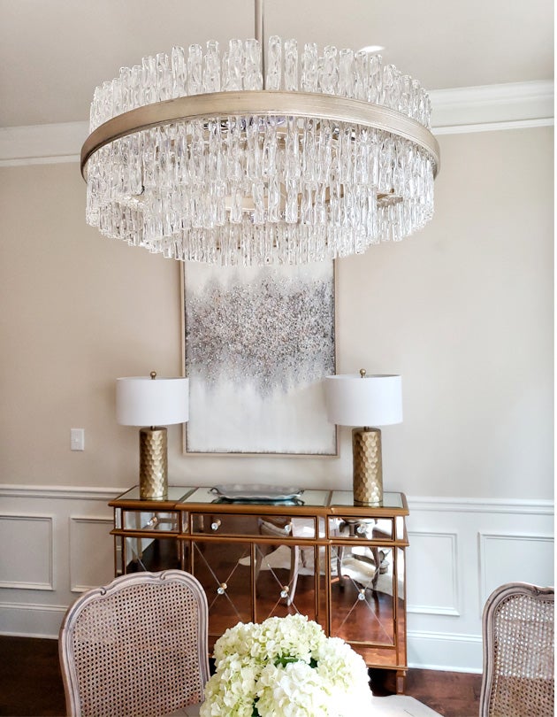Corbett Lighting Chime Chandelier — 204-46-SL/SS