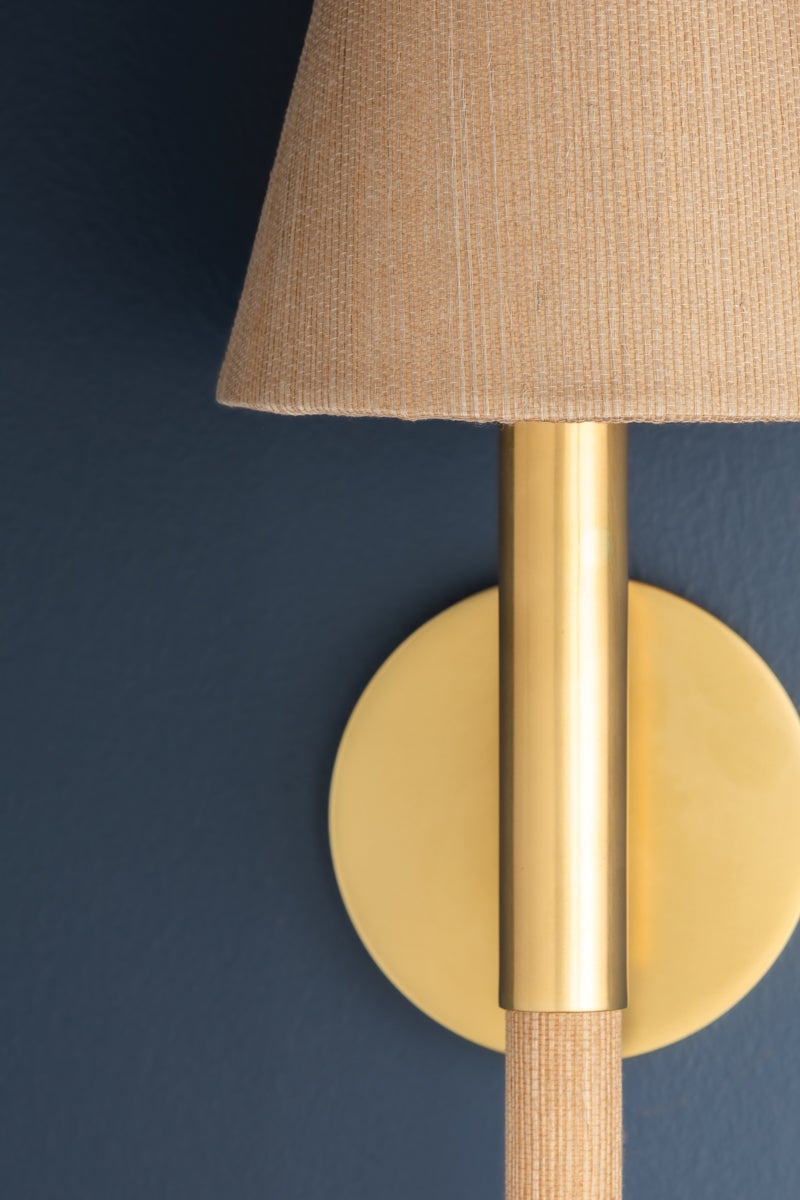 Hudson Valley Lighting LINDENWOOD Wall Sconce — Aged Brass