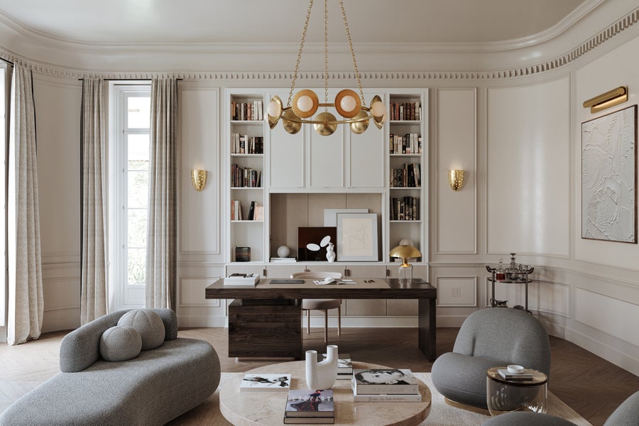 Hudson Valley Lighting Glimmer Chandelier — Aged Brass