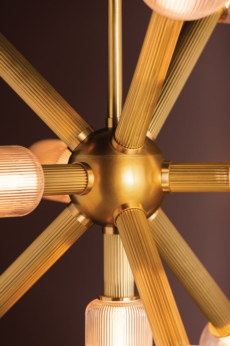 Corbett Lighting ATOM Chandelier — 452-36-VB