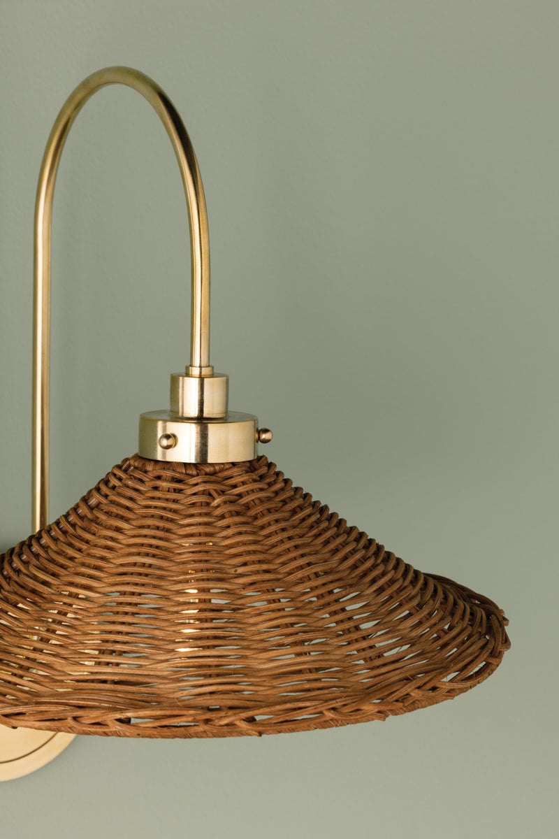 Hudson Valley Lighting Kensington Wall Sconce — Aged Brass