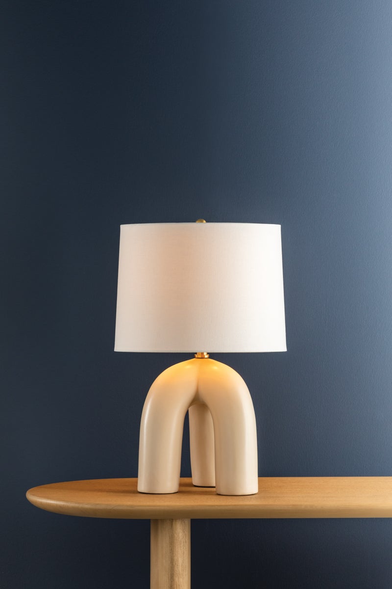 Hudson Valley Lighting Mills Pond Table Lamp — L1604-AGB/CSI