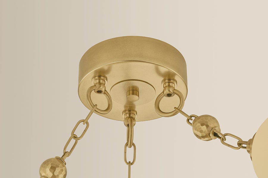 Corbett Lighting Corda Chandelier — 557-18-VB