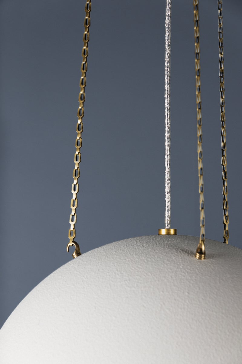 Hudson Valley Lighting CHISWICK Pendant — MDS1100-AGB/WP