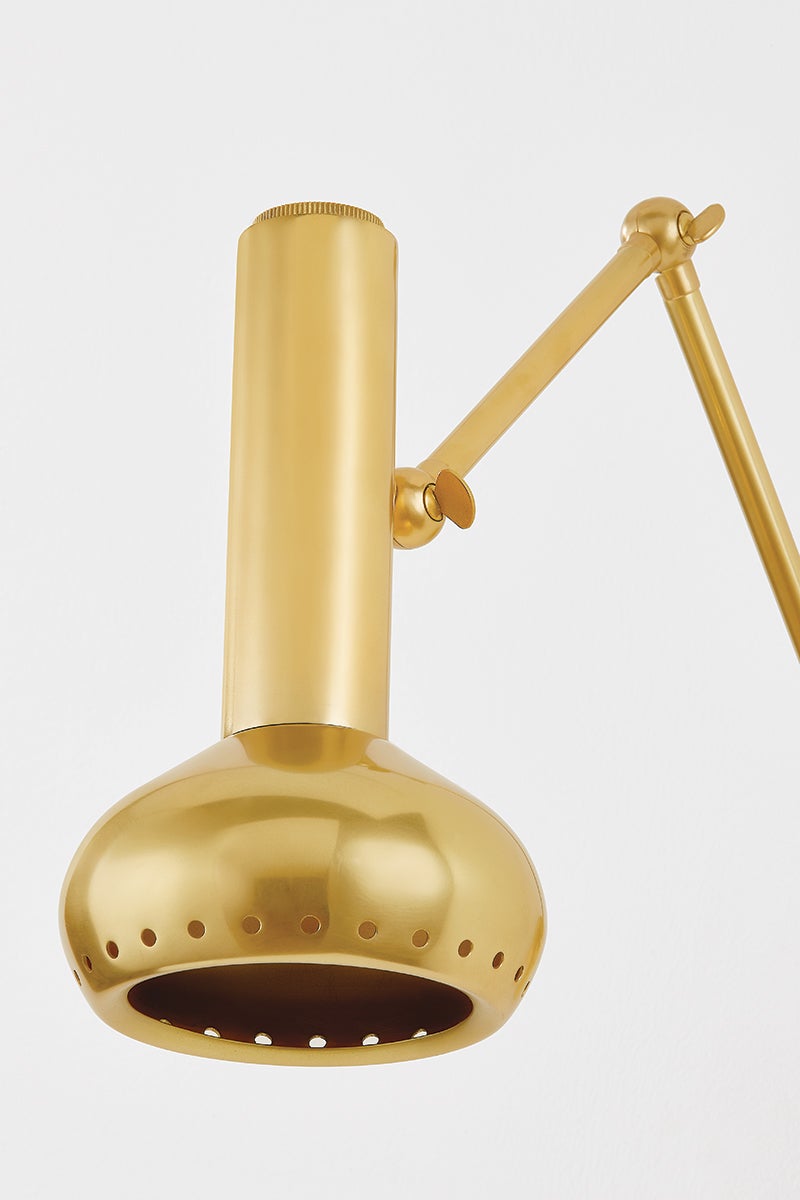 Hudson Valley Lighting ROALD Wall Sconce — Aged Brass