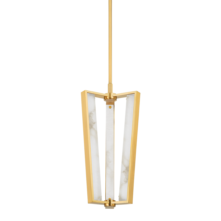 Hudson Valley Lighting EDGEMERE PENDANT — Aged Brass