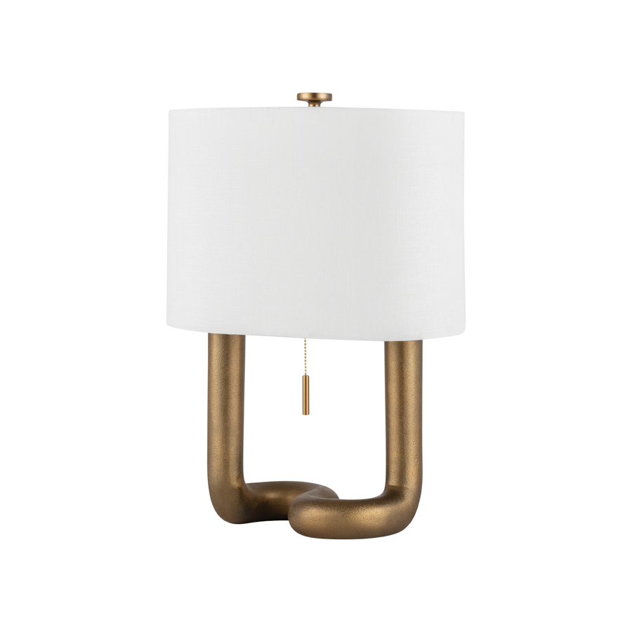Hudson Valley Lighting ARMONK Table Lamp — Aged Brass