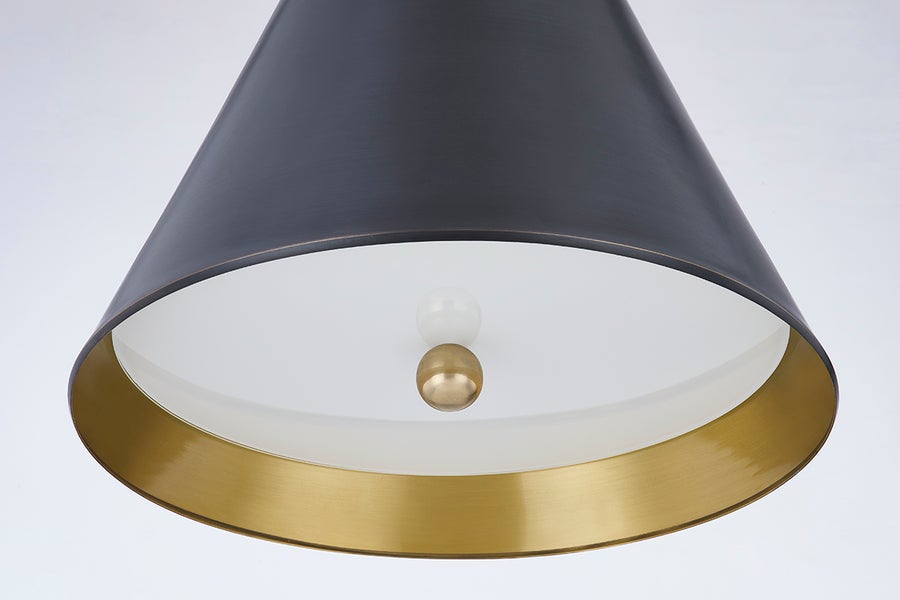 Hudson Valley Lighting OSTERLEY Pendant — MDS1304-ADB