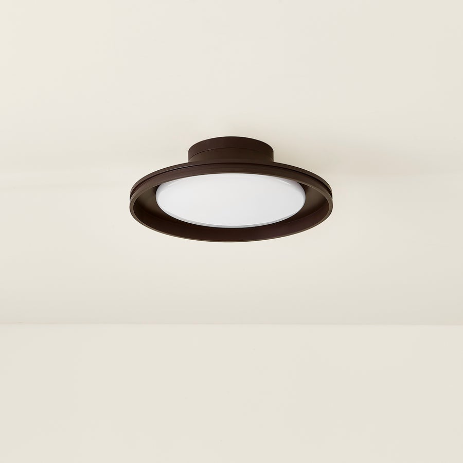 Troy Lighting Cannes Exterior Flush Mount — C3115-BRZ