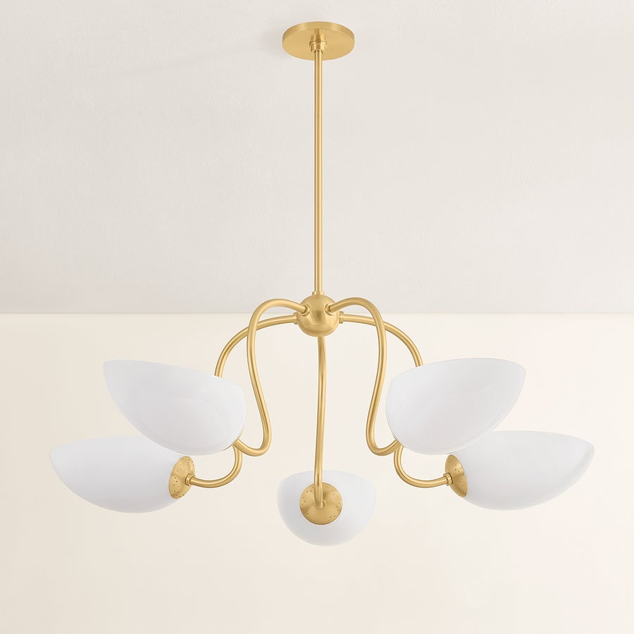 Mitzi Reva Chandelier — H1064805-AGB