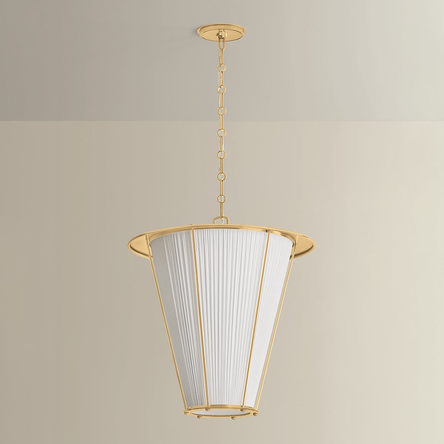 Hudson Valley Lighting Ellsworth Lantern — Aged Brass