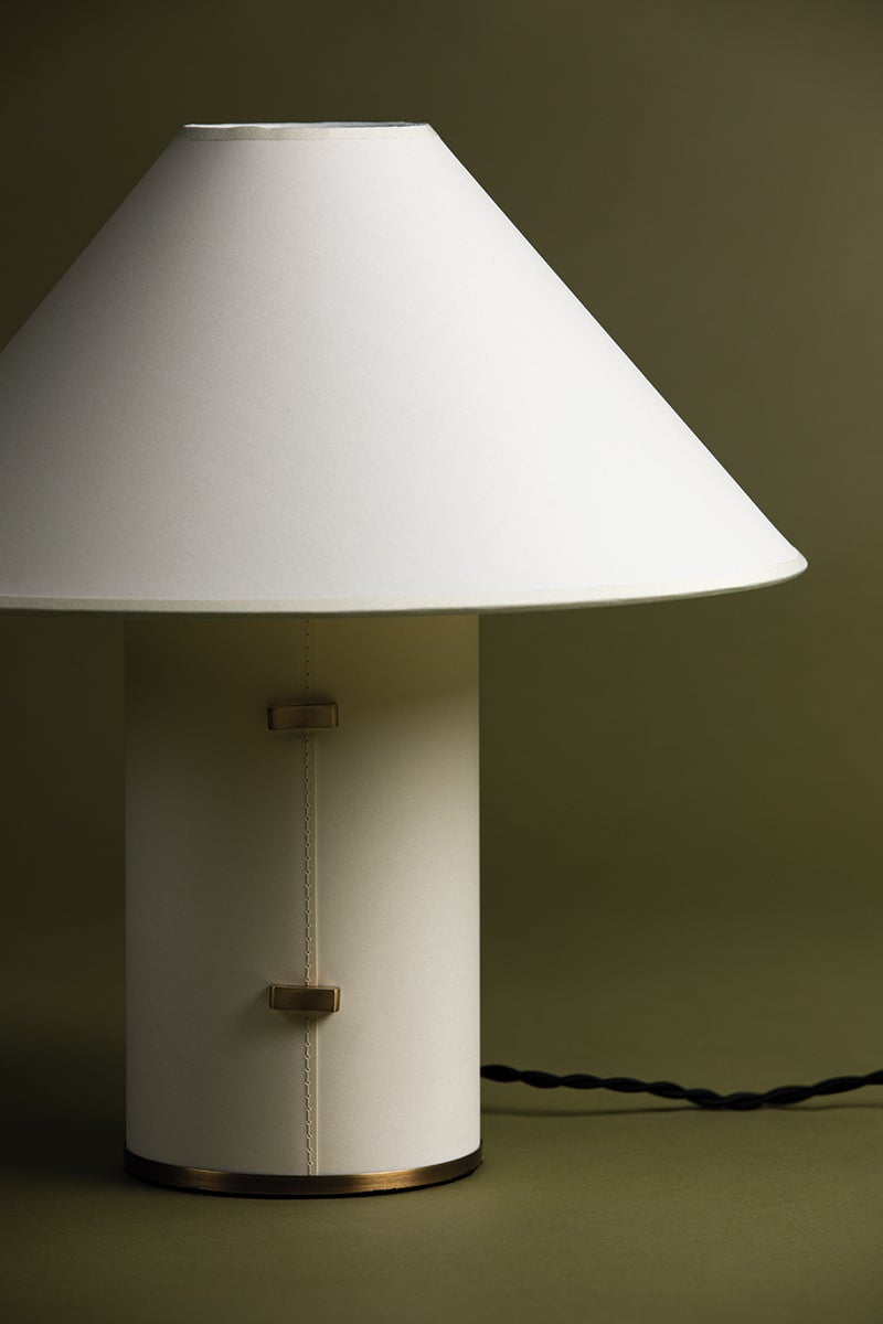Troy Lighting Bond Table Lamp — PTL1315-PBR