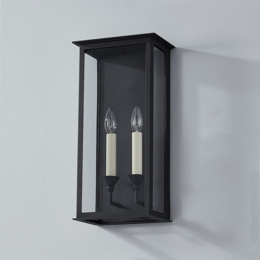 Troy Lighting Chauncey Exterior Wall Sconce — B6992-TBK