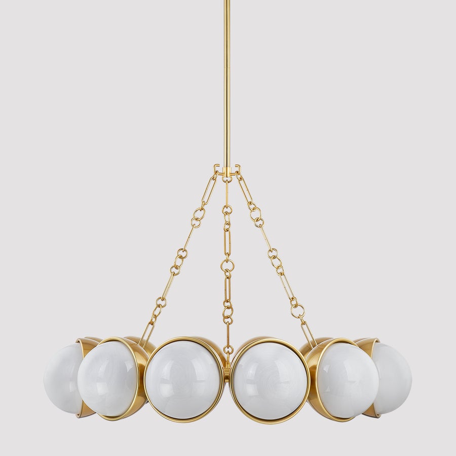 Corbett Lighting ALTHEA Chandelier — 340-43-VPB