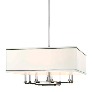 Collins Chandelier in POLISHED NICKEL thumbnail