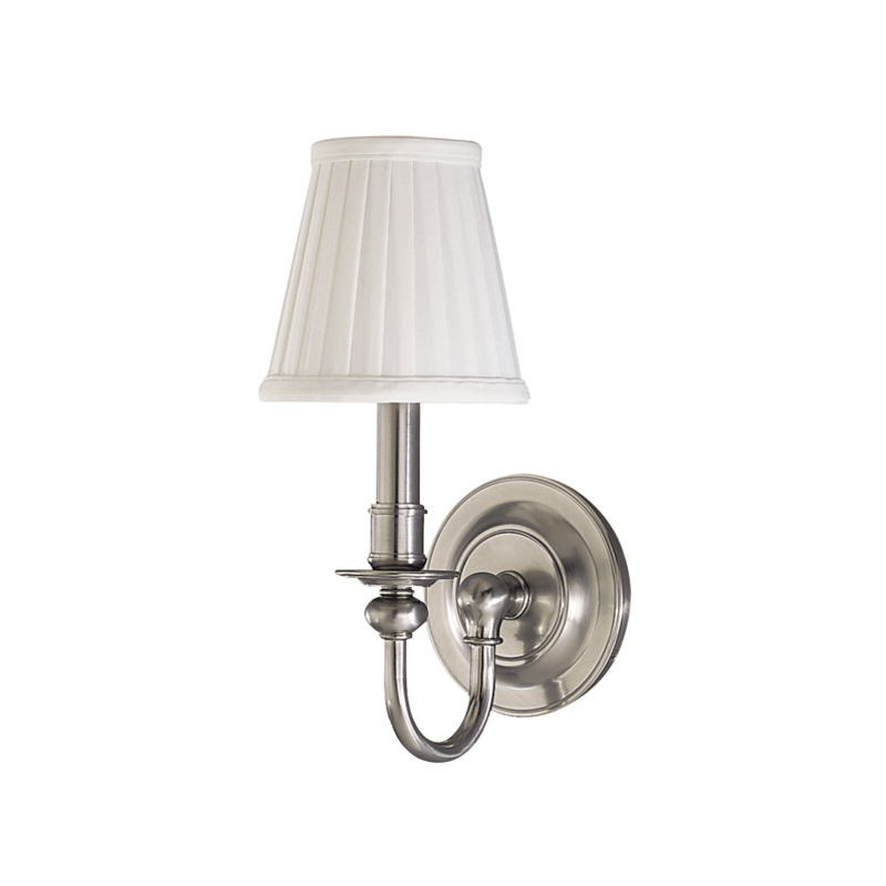 Hudson Valley Lighting Beekman Wall Sconce — Satin Nickel