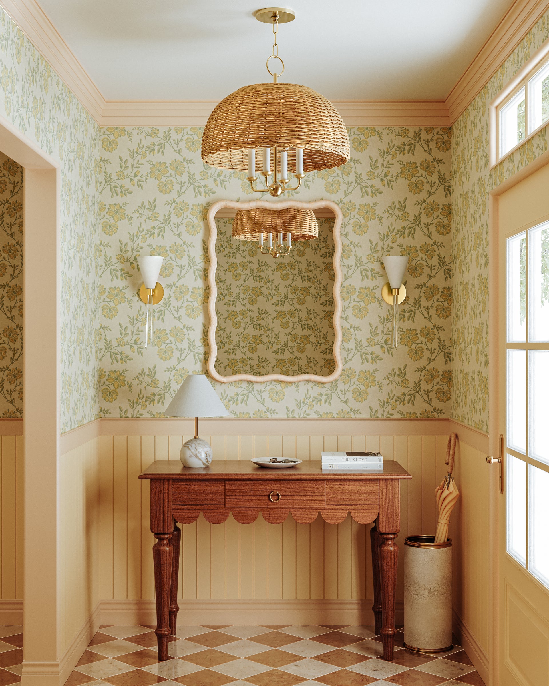 Arwen wicker pendant light online