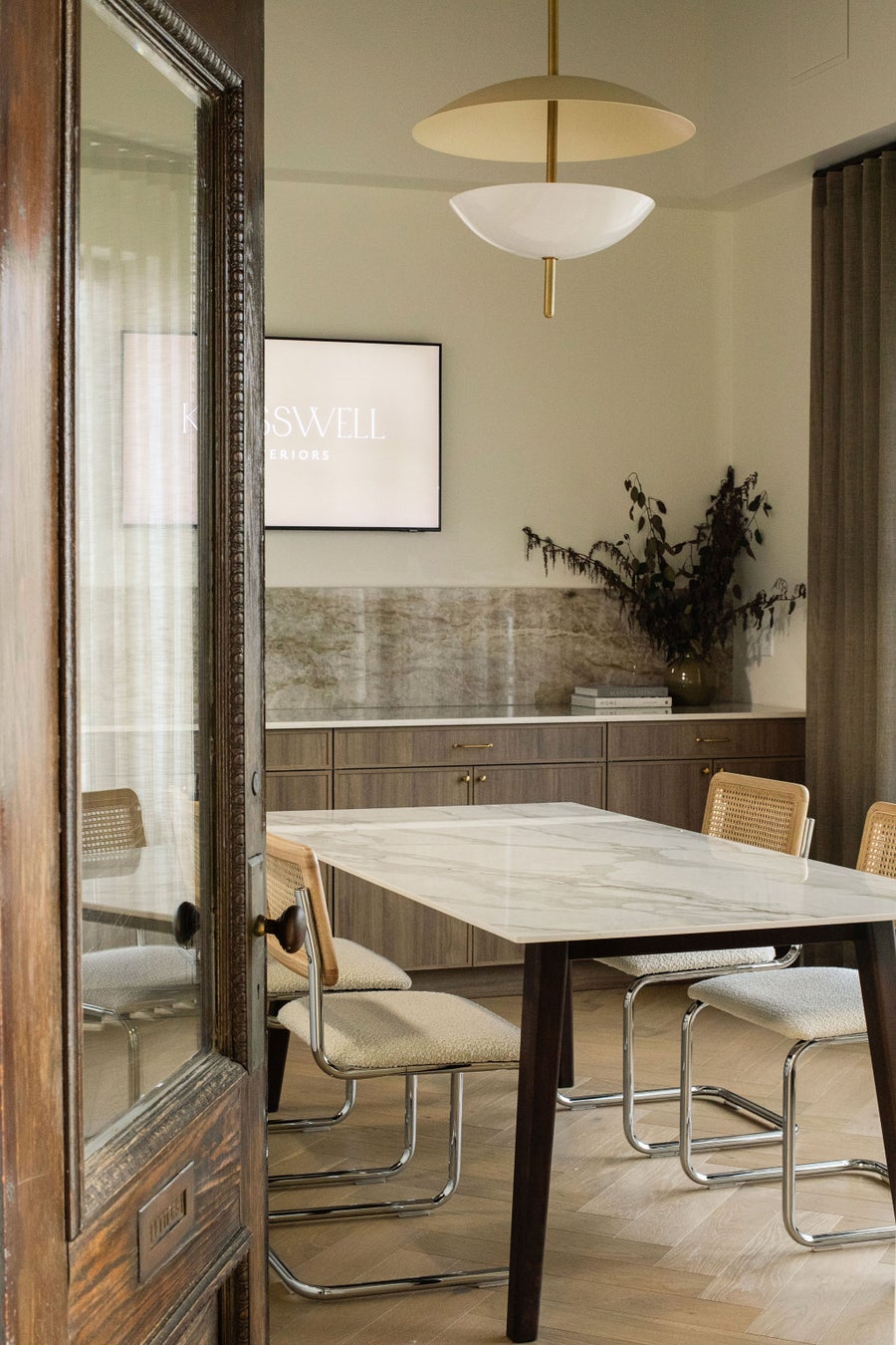 Troy Lighting DION Pendant — F6624-PBR/SSD