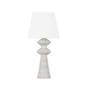STEINWAY TABLE LAMP in AGED BRASS w/ CERAMIC SNOWBANK thumbnail