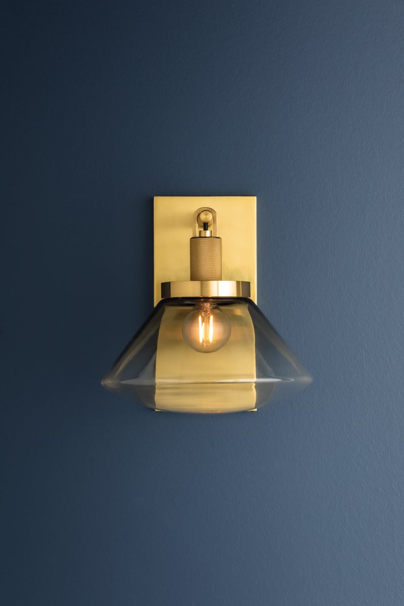 Hudson Valley Lighting MENDON WALL SCONCE — Aged Brass