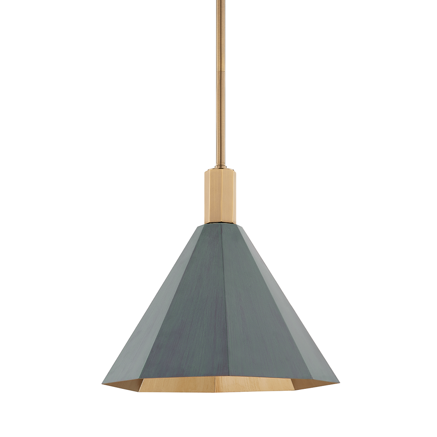 Troy Lighting HUNTLEY Pendant — F8315-PBR/VER