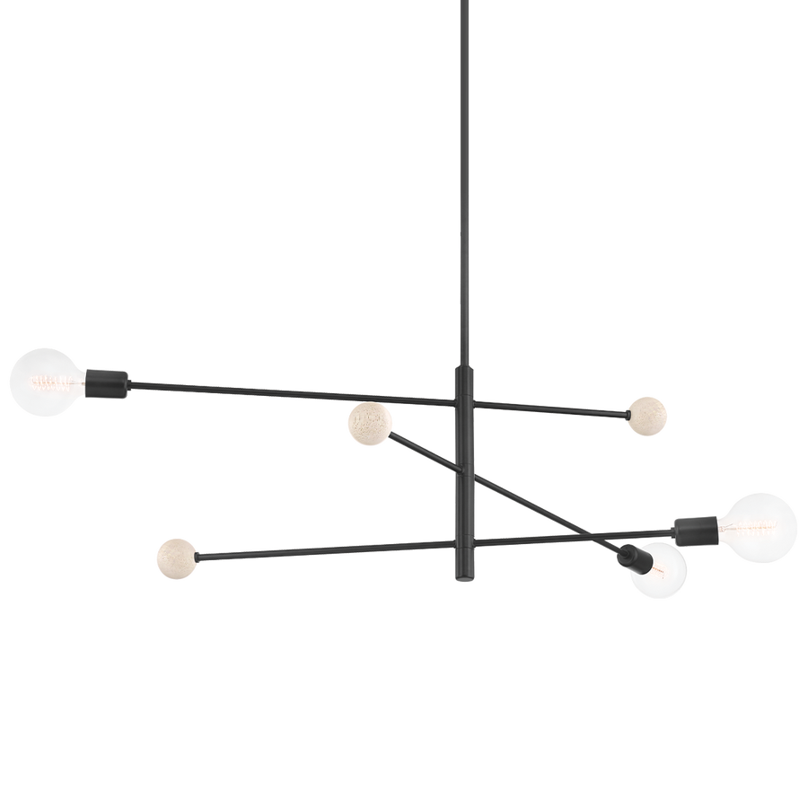 Mitzi Slater Chandelier — H491803-SBK