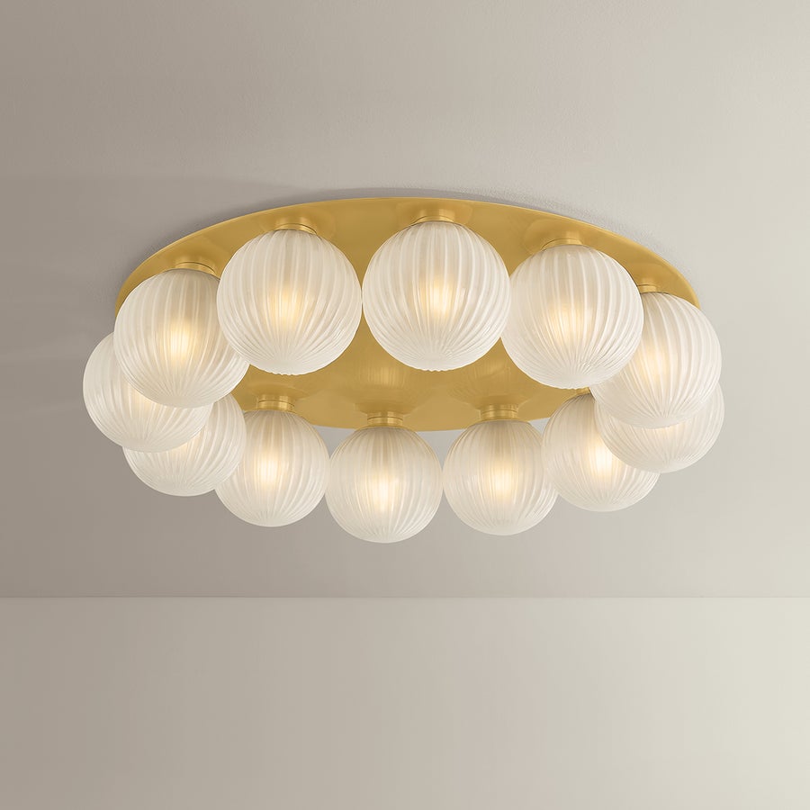 Corbett Lighting Vernazza Flush Mount — 536-32-VPB