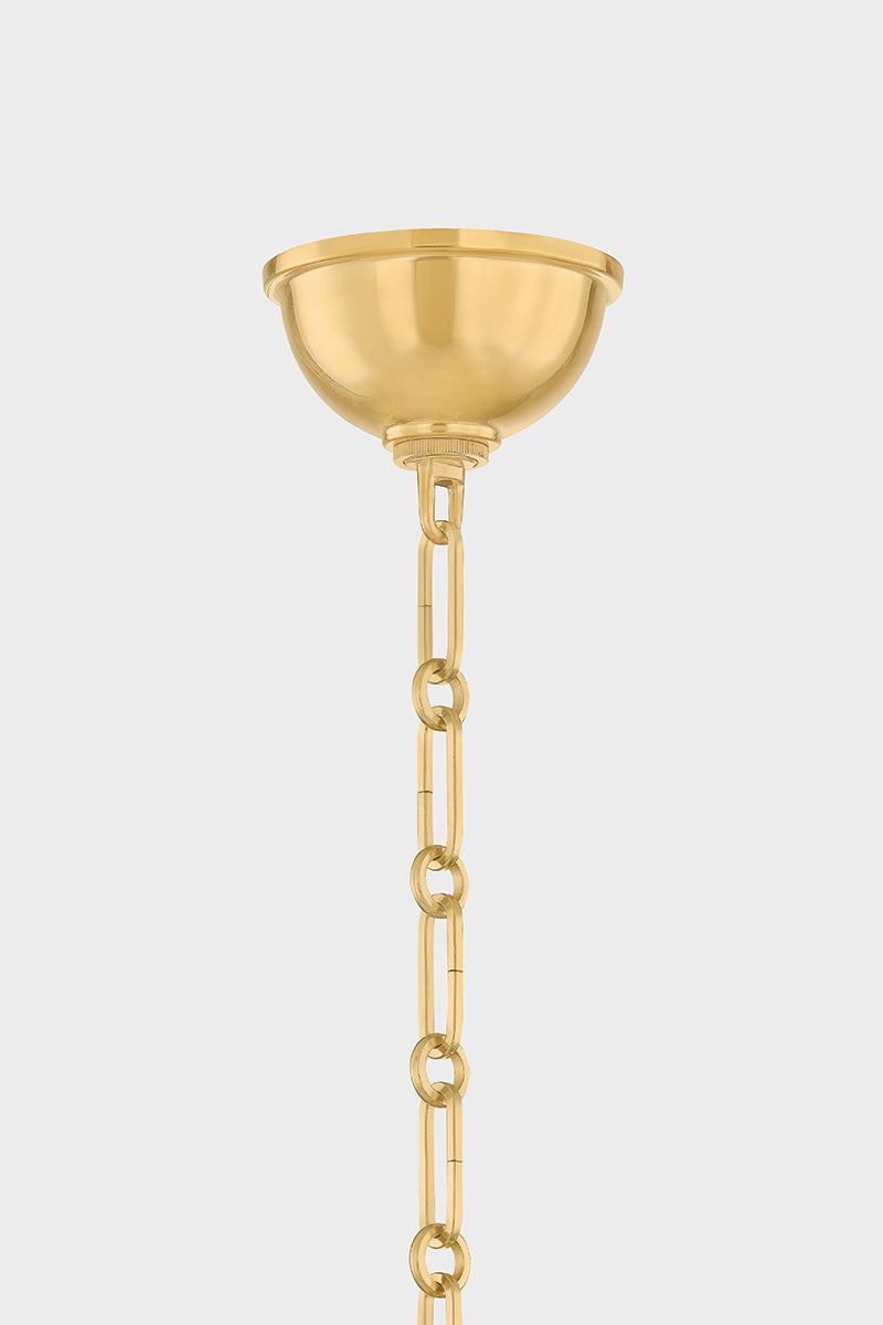 Hudson Valley Lighting Howard Chandelier — Aged Brass