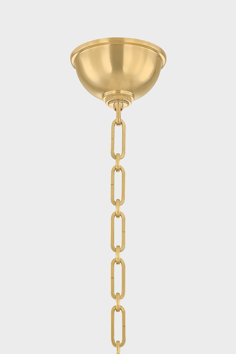 Hudson Valley Lighting Howard Chandelier — Aged Brass