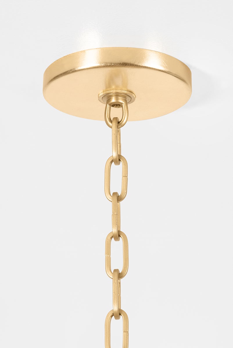 Hudson Valley Lighting LAURENCESTON Lantern — Gold Leaf