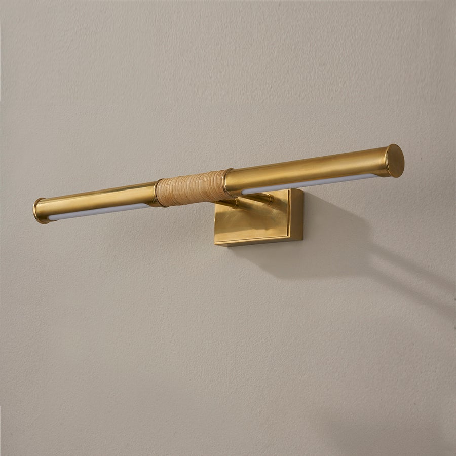 Hudson Valley Lighting Hallstead Picture Light — Aged Brass