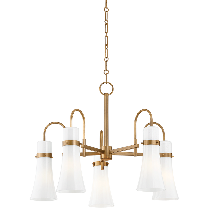 Troy Lighting MAPLE Chandelier — F3427-PBR