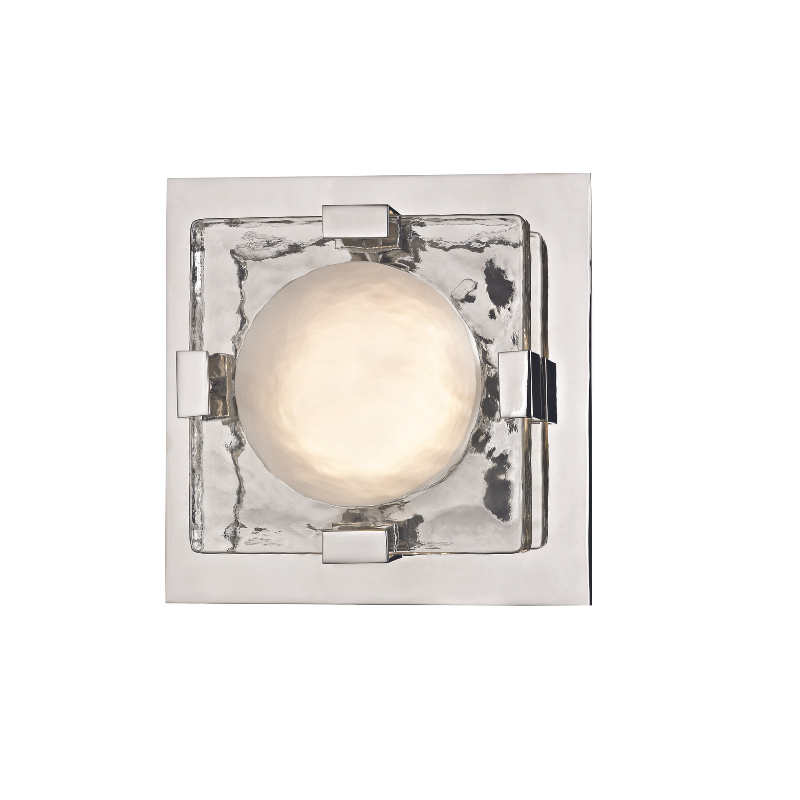 Hudson Valley Lighting Bourne Semi-Flush — Polished Nickel