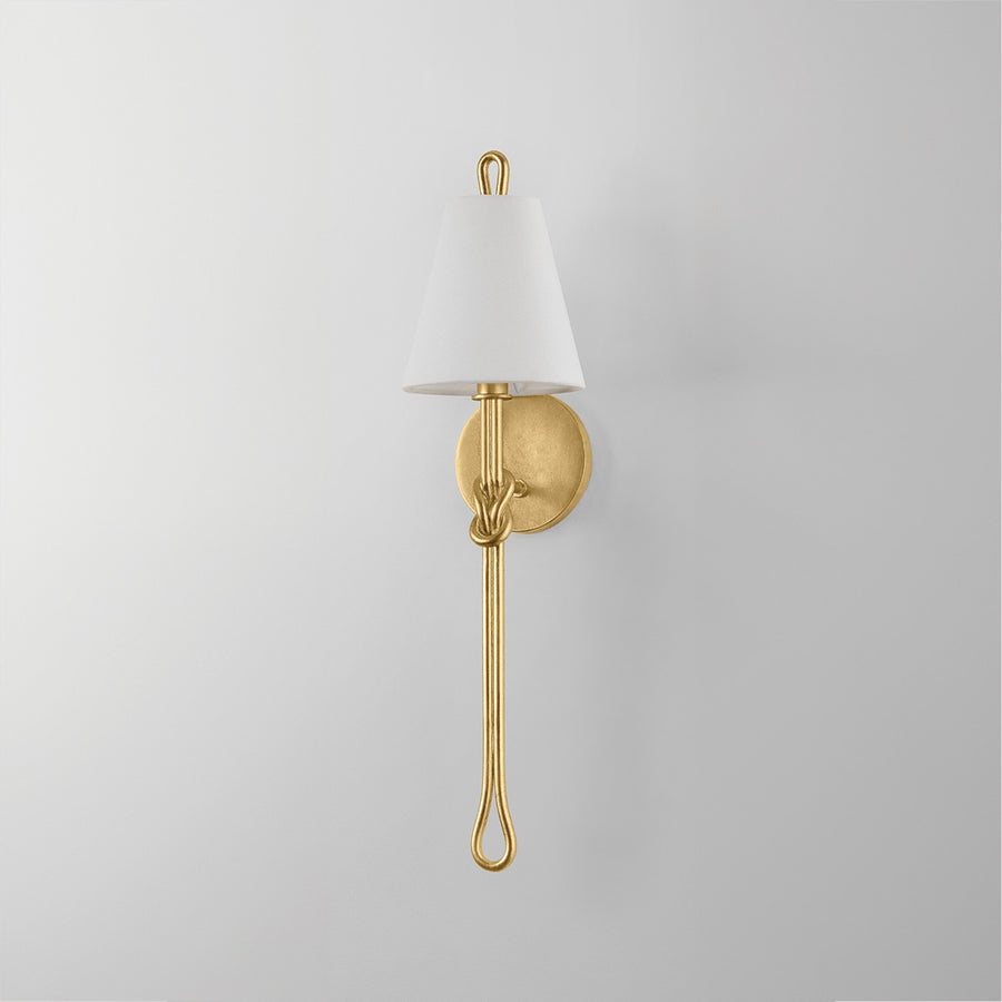 Hudson Valley Lighting ALBURGH WALL SCONCE — Vintage Gold Leaf