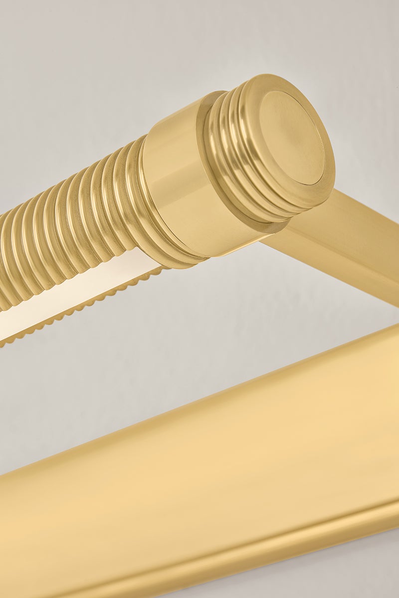 Hudson Valley Lighting Duell Picture Light — Aged Brass