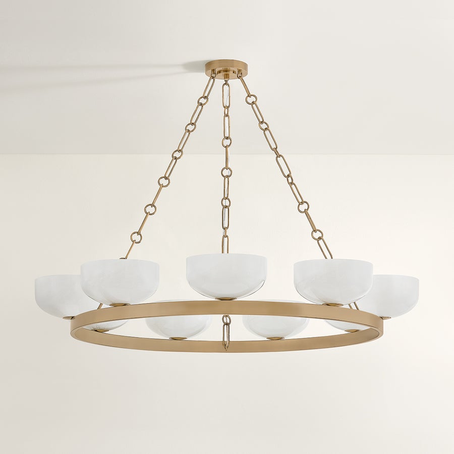 Troy Lighting CAELUM CHANDELIER — F1345-PBR