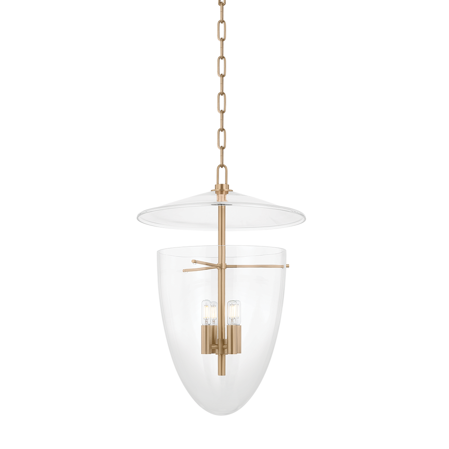 Troy Lighting TULLY LANTERN — F4418-PBR