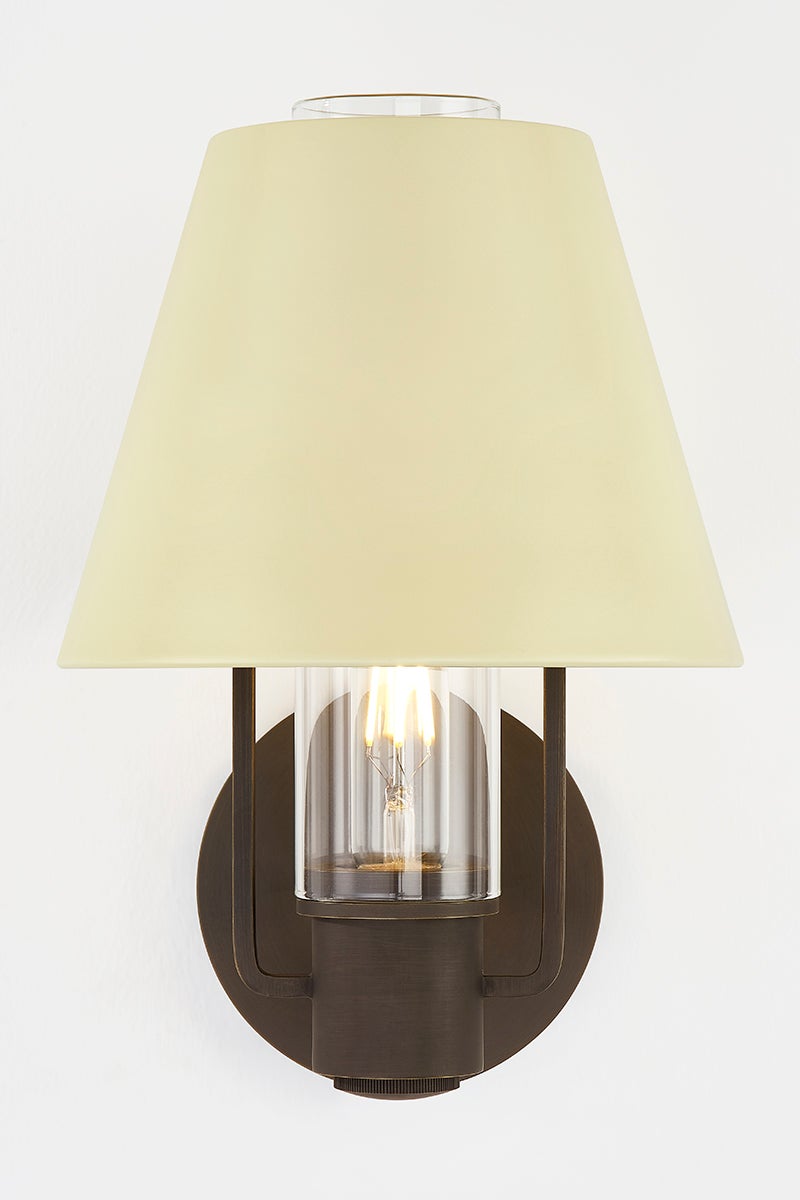 Troy Lighting KINDLE Wall Sconce — B1613-BRZ/SSD
